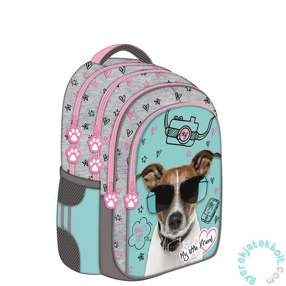 My little friend kutyás ergonomikus iskolatáska, hátizsák - Dog