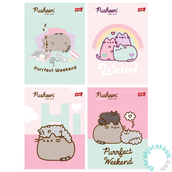 Majewski - Pusheen The Cat - A/5 kockás füzet - 32 lapos (649226)