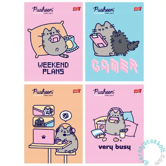 Majewski - Pusheen The Cat - A/5 vonalas füzet - 32 lapos (649783)