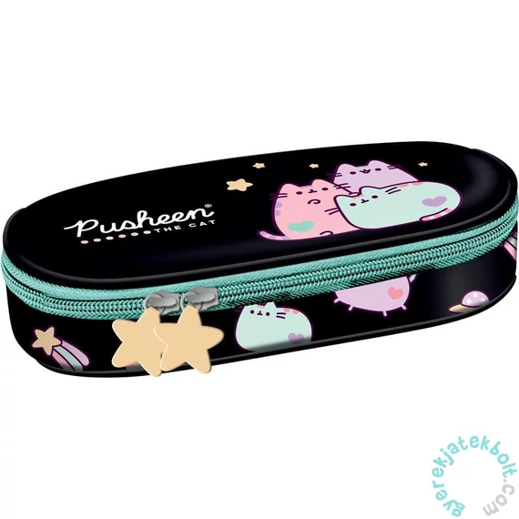 Pusheen cicás ovális tolltartó - Pastel (663253)