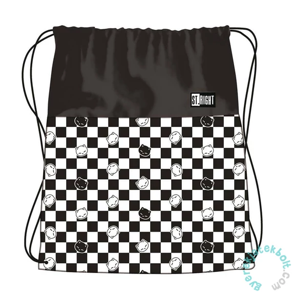 St. Right - Kockás tornazsák - Chess Cats (664434)