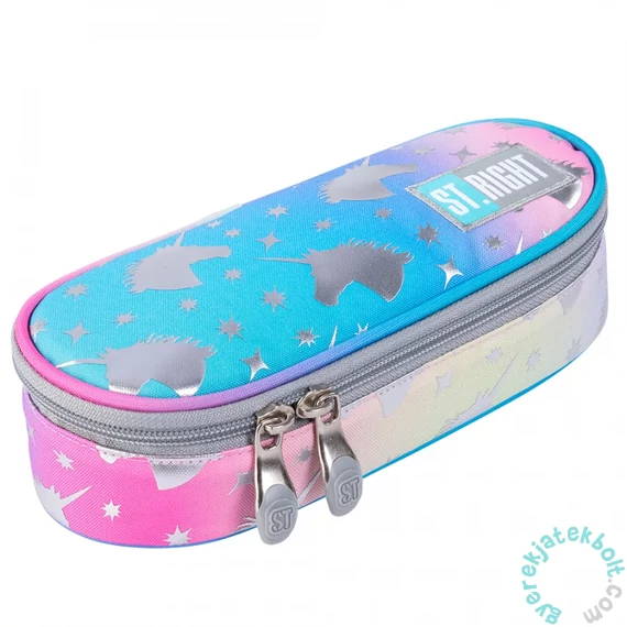 St.Right - Ombre Unicorn ovális tolltartó