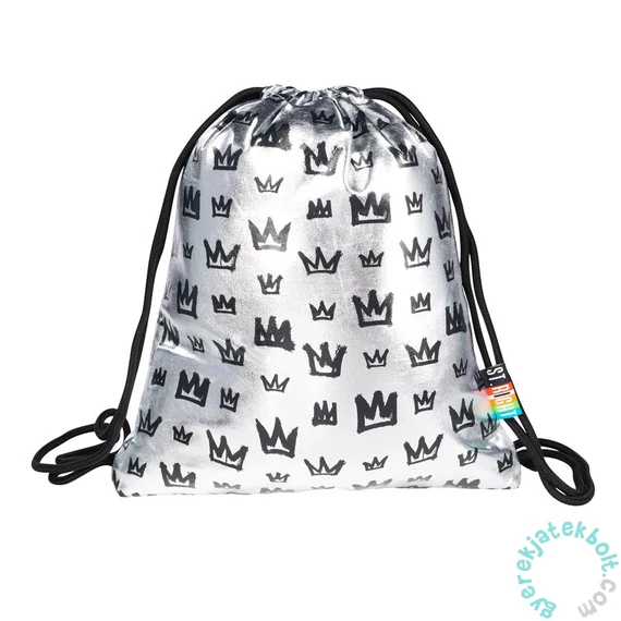 St.Right - Crowns zsinóros hátizsák - Silver