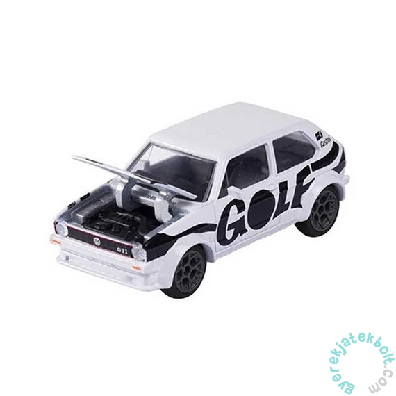 Majorette VW The Originals Deluxe autómodell tároló dobozzal - Golf - fehér (212055005)