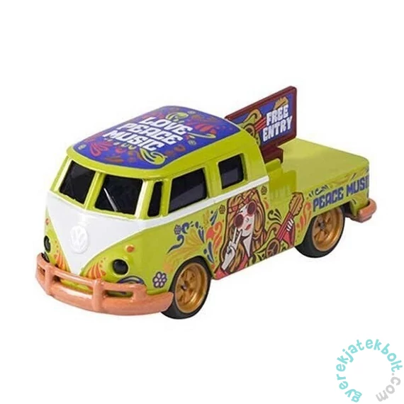 Majorette VW The Originals Deluxe autómodell tároló dobozzal - T1 - zöld (212055005)