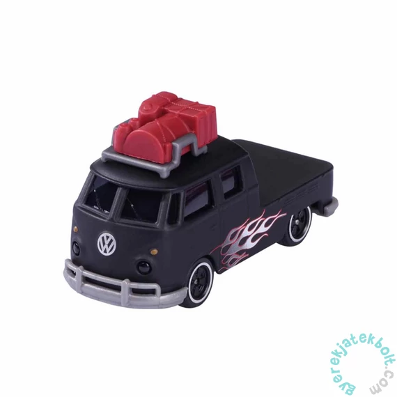Majorette VW The Originals Premium autómodell - T1 - fekete platós