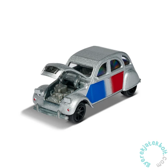 Majorette Vintage Deluxe fém autómodell tároló dobozzal - Citroen 2CV (212052019)