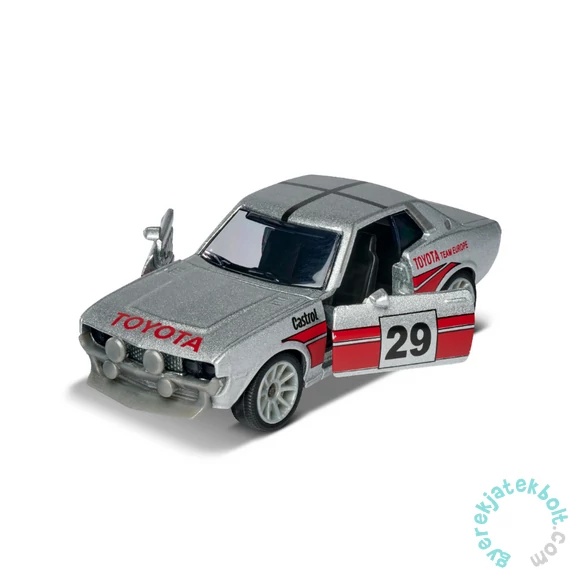 Majorette Vintage Deluxe fém autómodell tároló dobozzal - Toyota Celica - piros (212052019)