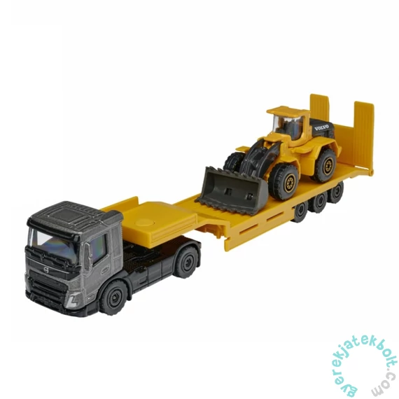 Majorette Volvo Construction játékszett - FMX Teherautó homlokrakodóval (212057288)
