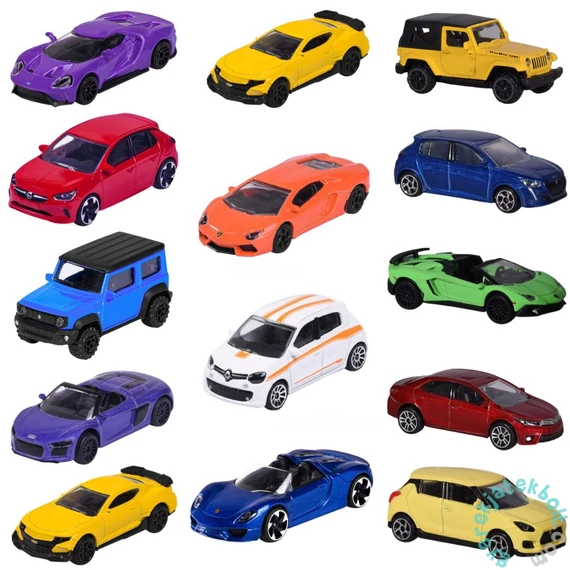 Majorette Street Car kisautó - többféle