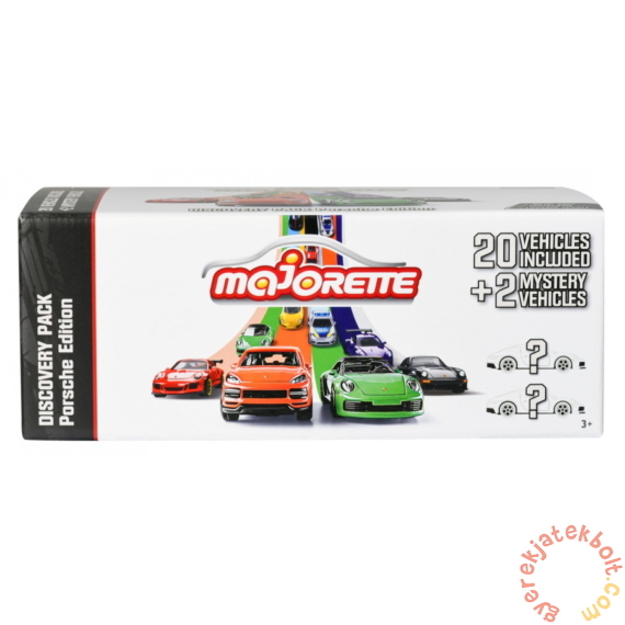 Majorette 20 + 2 db-os kisautó ajándékszett - Porsche (2058601)