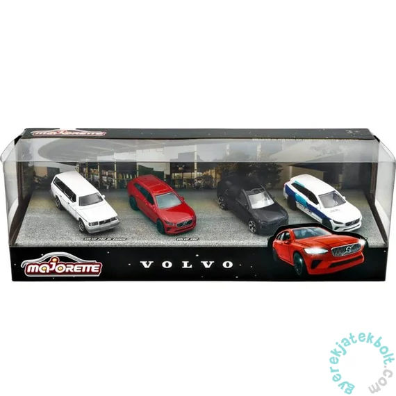 Majorette 4 db-os kisautó ajándékszett - Volvo Edition (212057615SD1)