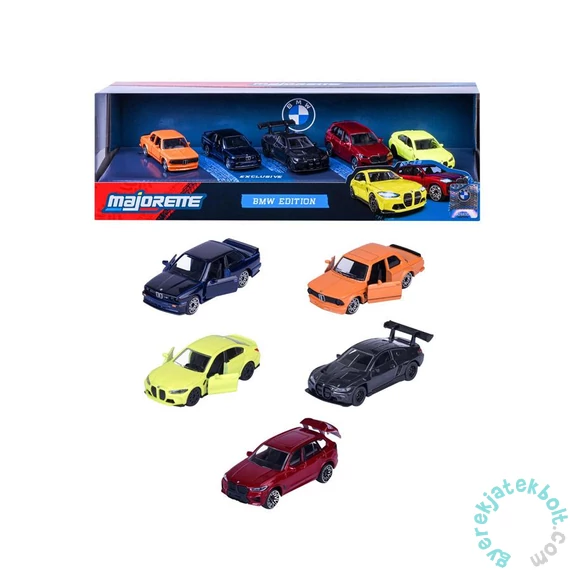 Majorette 5 db-os kisautó ajándékszett - BMW (8502105005)