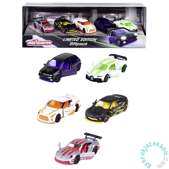 Majorette 5 db-os kisautó ajándékszett - Limited Edition 10 (212054035) 