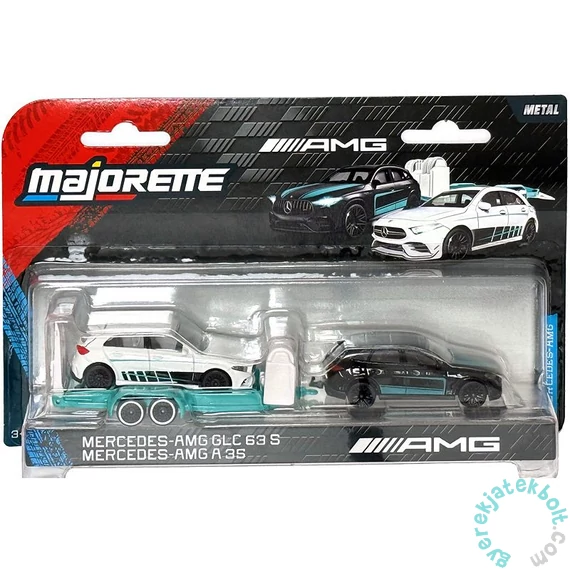 Majorette Mercedes-AMG Deluxe GLC 63S-A 35 kisautó és utánfutó (8502103000)