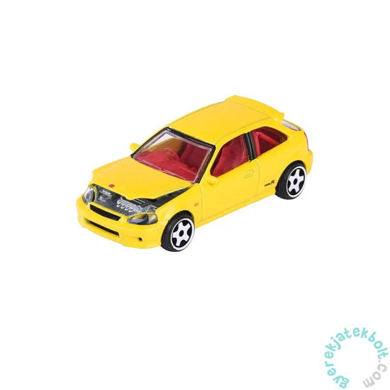 Majorette autómodell - Japan Series - Honda Civic Type-R - Sárga (212053056KA1)