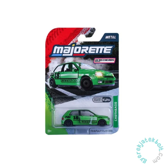 Majorette CastHeads Prémium autómodell - Renault CLIO 16S (8504100001)