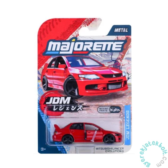 Majorette JDM Legends Prémium autómodell - Mitsubishi Lancer Evolution 9 (8502100000)