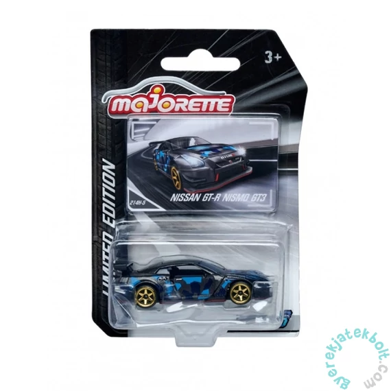 Majorette Limited Edition 8 autómodell - Nissan GT-R Nismo GT3