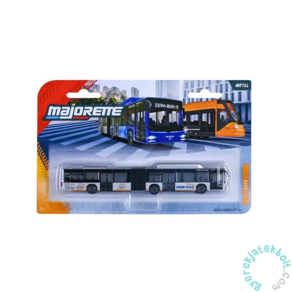 Majorette MAN Lions City játék busz - ezüst (8503003001)