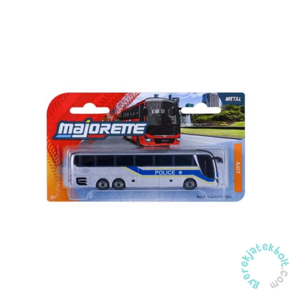 Majorette MAN Lions játék busz - Coach L - szürke (8503002002)