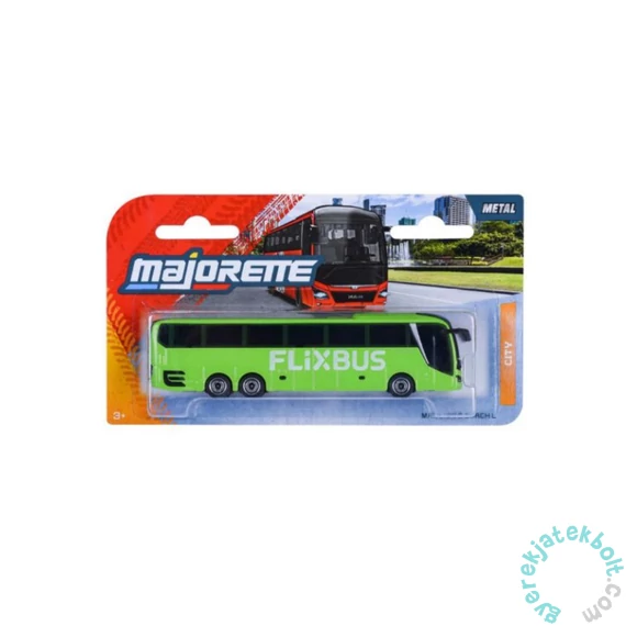 Majorette MAN Lions játék busz - Coach L - zöld (8503002002)