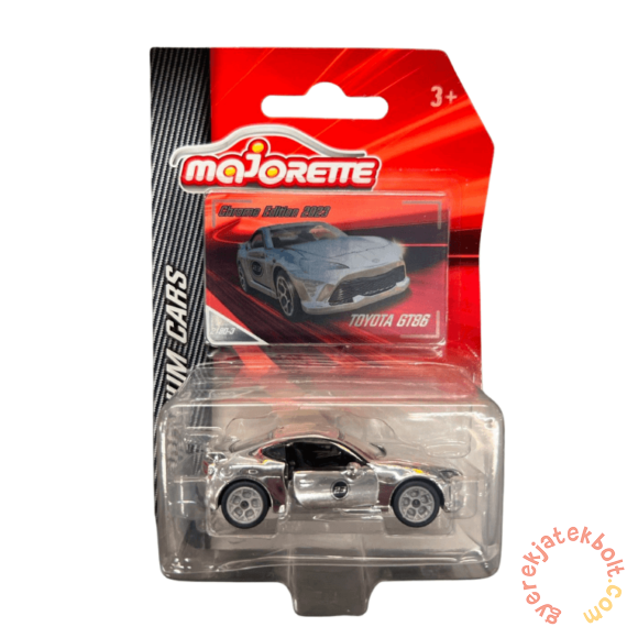 Majorette Prémium autómodell - Toyota GT86 - Chrome Edition 2023 (212053052)