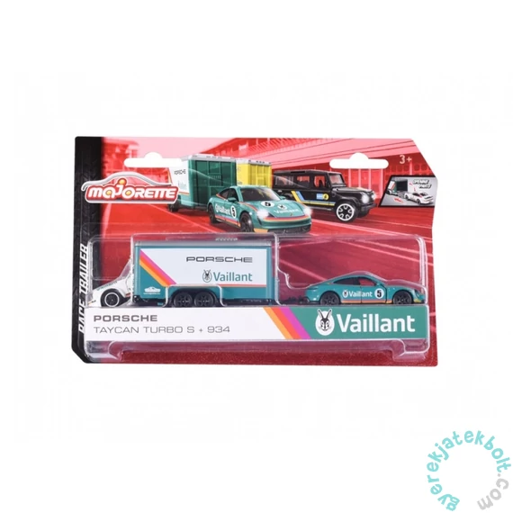 Majorette Race Trailer - Porsche Vaillant