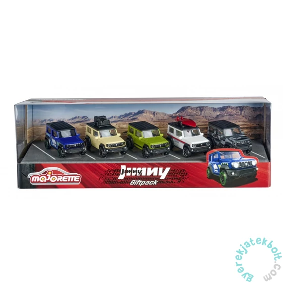 Majorette 5 db-os kisautó ajándékszett - Suzuki Jimny (2053177)