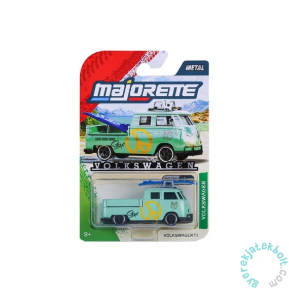 Majorette Volkswagen Prémium autómodell - T1 türkiz platós (8504100000)