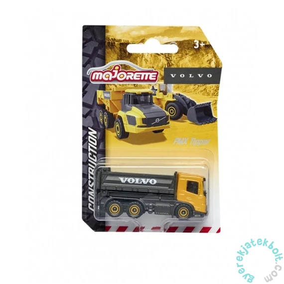 Majorette Volvo Construction munkagép - FMX Tipper billencses teherautó