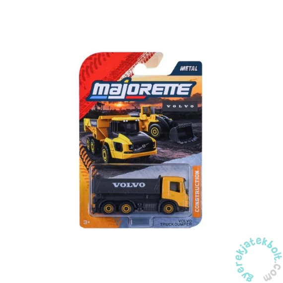 Majorette Volvo Construction Prémium autómodell - Teherautó dömper (8503100000)