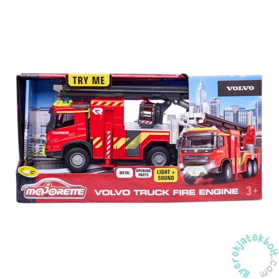 Majorette Volvo Tűzoltóautó - 19 cm (213713000)