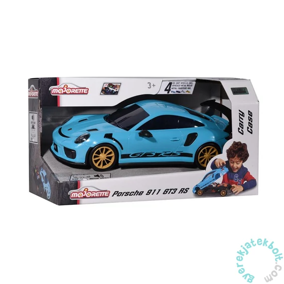 Majorette Porsche 2 az 1-ben kisautó tároló - 35 cm
