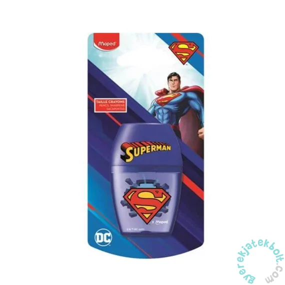 Maped Egylyukú tartályos hegyező - Superman Shaker (IMAS034034)