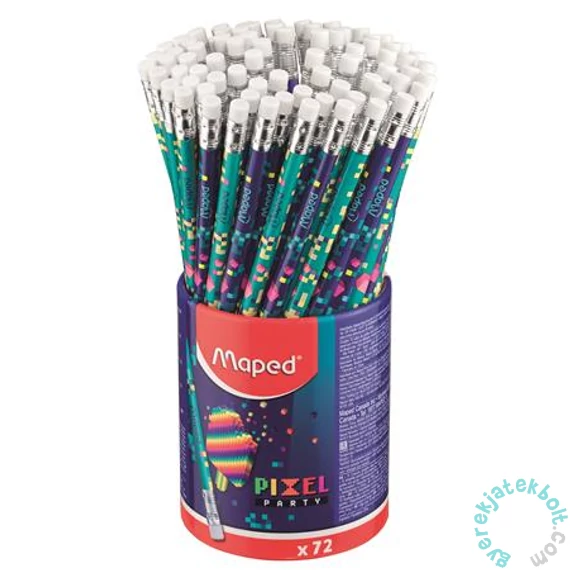 Maped Grafitceruza radírral Pixel Party (IMA851818)