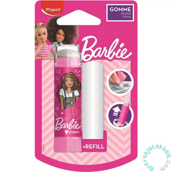 Maped Radírstift, pótbéllel Barbie (IMAB152013)