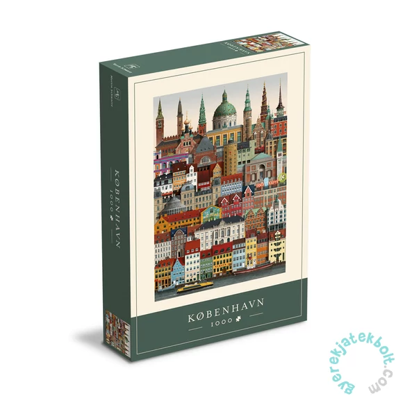 Martin Schwartz 1000 db-os puzzle - København (MS0601)