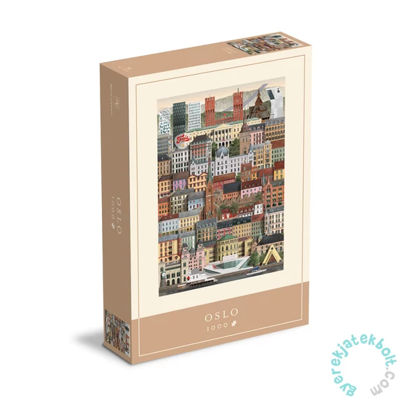 Martin Schwartz 1000 db-os puzzle - Oslo (MS0614)