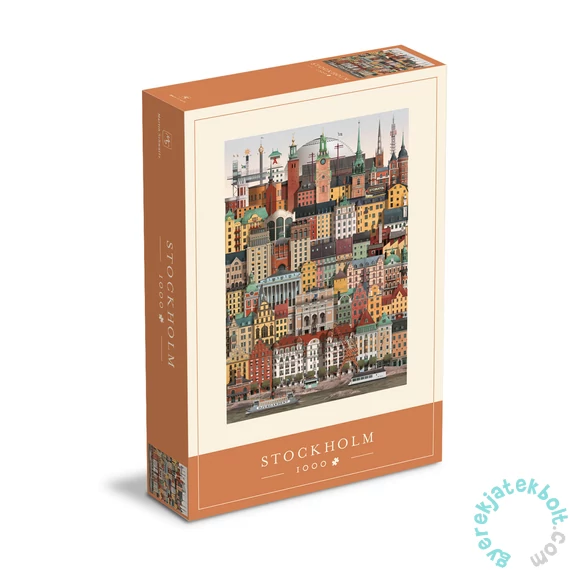 Martin Schwartz 1000 db-os puzzle - Stockholm (MS0603)