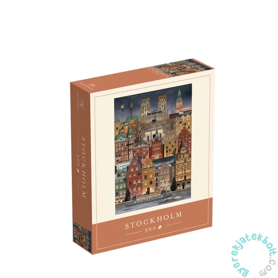 Martin Schwartz 500 db-os puzzle - Stockholm (MS0617)