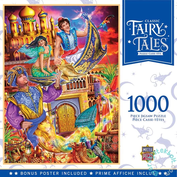 MasterPieces 1000 db-os puzzle - Classic Fairy Tales Collection - Aladdin (72019)