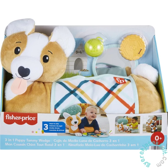 Fisher-Price 3 az 1-ben Nőj velem Pici poci Corgi pocakpárna (HJW10)