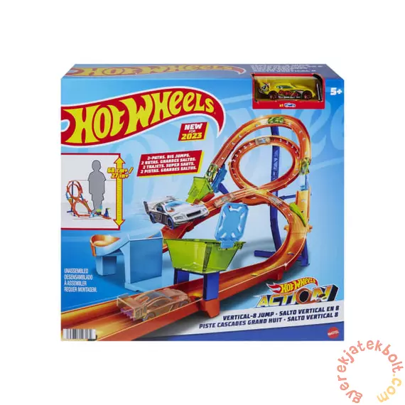 Hot Wheels Action - Vertical-8 Jump pályaszett (HMB15)