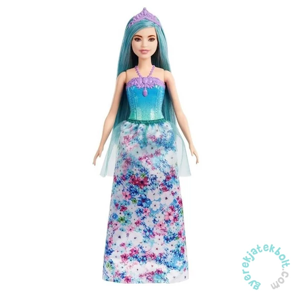Barbie - Dreamtopia hercegnő baba - kék hajú (HGR13-HGR16)