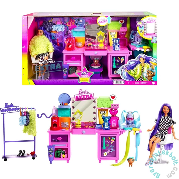 Barbie Extravagáns öltözőszoba babával (GYJ70)