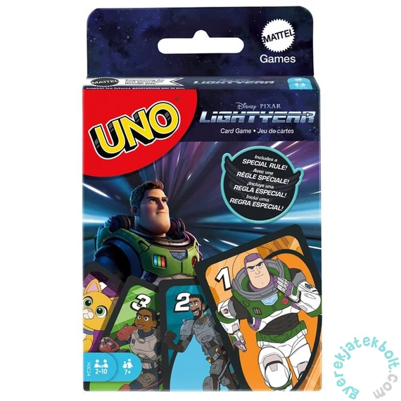 Buzz LightYear Uno kártya (HJC24)