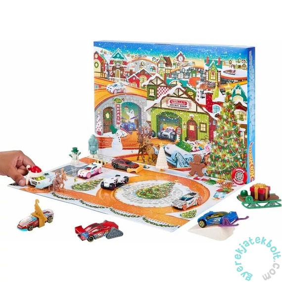 Mattel - Hot Wheels Adventi naptár 2023 (HKL74)