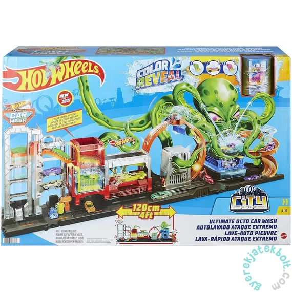 Hot Wheels City Ultimate Polip autómosó pályaszett (HBY96)