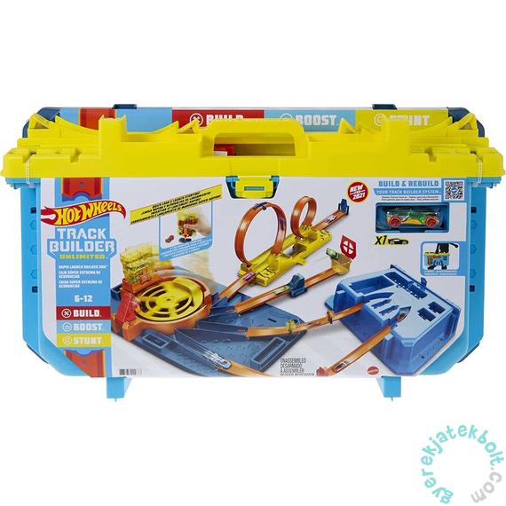 Hot Wheels Track Builder Unlimited box - Tripla trükk pályaszett